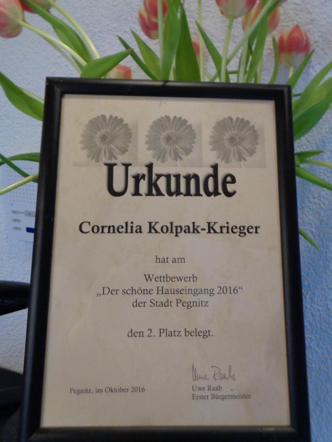 Appartement Cornelia Kolpak-Krieger à Pegnitz Extérieur photo